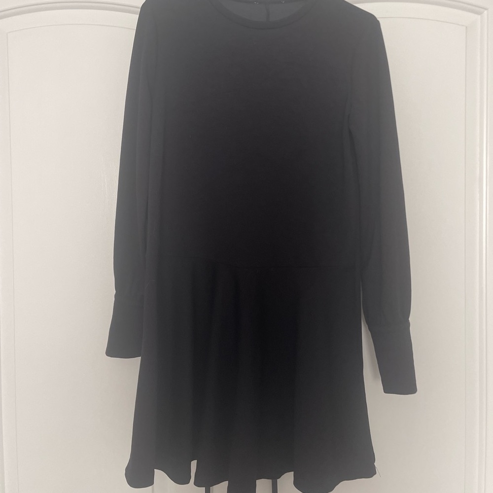Zara Long Sleeve Black Dress. Size M in Womens